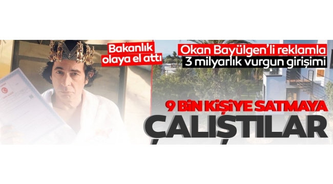 Büyük vurgun ! Okan Bayülgen'li reklamla hacizli oteli satmaya çalışmışlardı!