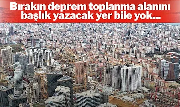 İstanbul'a ihanet ettik dediler, hâlâ kenti betona boğuyorlar !
