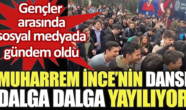 Sosyal medyada yeni akım: Muharrem İnce dansı