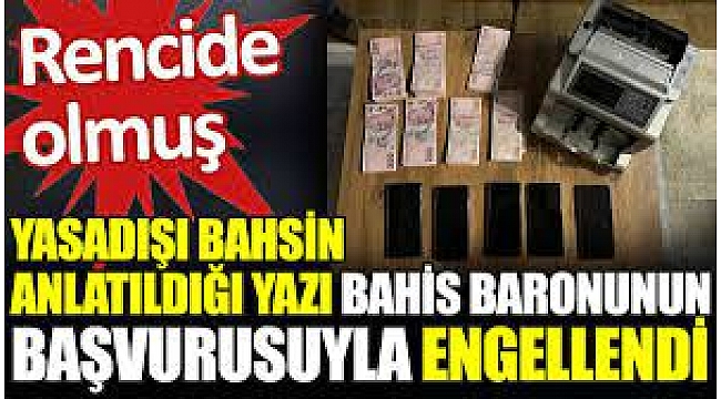 Veysel Şahin'in haberleri başvurusuyla engellendi