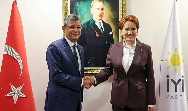 Özgür Özel'den Meral Akşener'e ziyaret