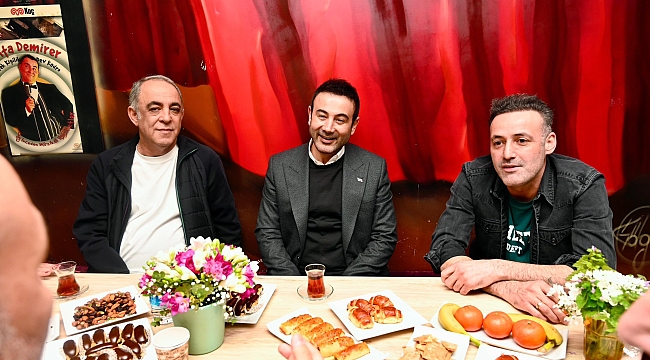 BEŞİKTAŞ BELEDİYE BAŞKANI RIZA AKPOLAT, BEŞİKTAŞ KÜLTÜR MERKEZİ’NİN MİSAFİRİ OLDU