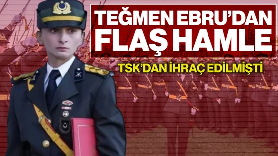 TSK'dan İhraç Edilen Teğmen Ebru Eroğlu Geri Dönüş Davası Açtı