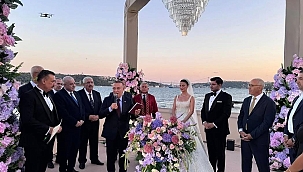 Sedat Şahin’in kızı evlendi: Düğüne MHP’den yoğun katılım