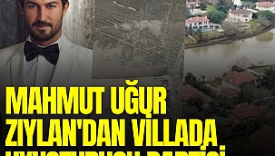 FLO Ayakkabı'nın veliahtı Mahmut Uğur Ziylan'dan villada uyuşturucu partisi