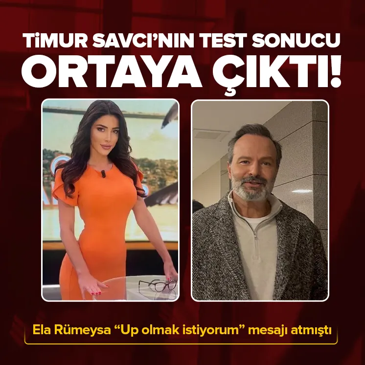 Timur Savcı’nın kokain testi sonuçlandı! Ela Rümeysa Cebeci ile mesajları ortaya çıkmıştı