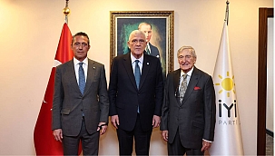Ali Koç ve Rahmi Koç, Müsavat Dervişoğlu'nu ziyaret etti