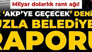 Tuzla'da 7 Milyarlık rant! İBB Raporu Patlattı: Milyar Dolarlık İmar Vurgunu Dosyası Müfettiş Soruşturması İçin Tuzla’ya İade Edildi