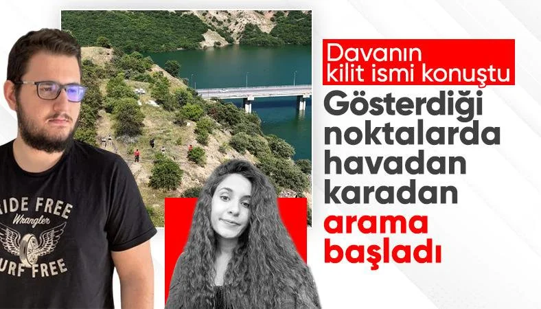 Umut Altaş'ın söylediği noktalarda Gülistan'dan iz aranıyor