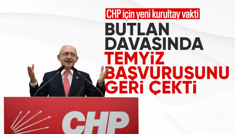 CHP, kurultay davası için temyiz başvurusunu geri çekti