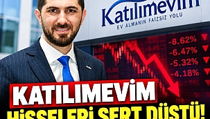 Katılımevim hisseleri sert düştü!