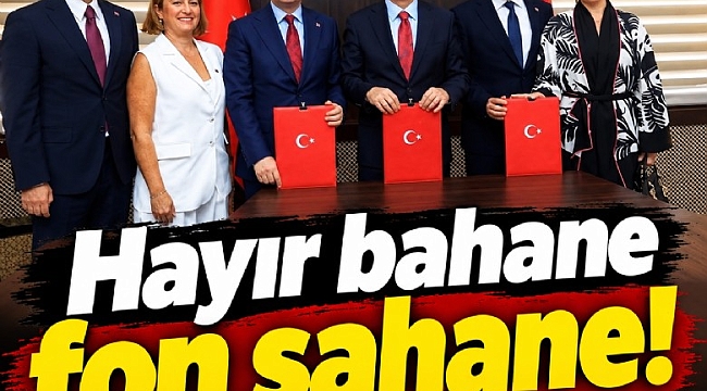 Hayır bahane fon şahane!